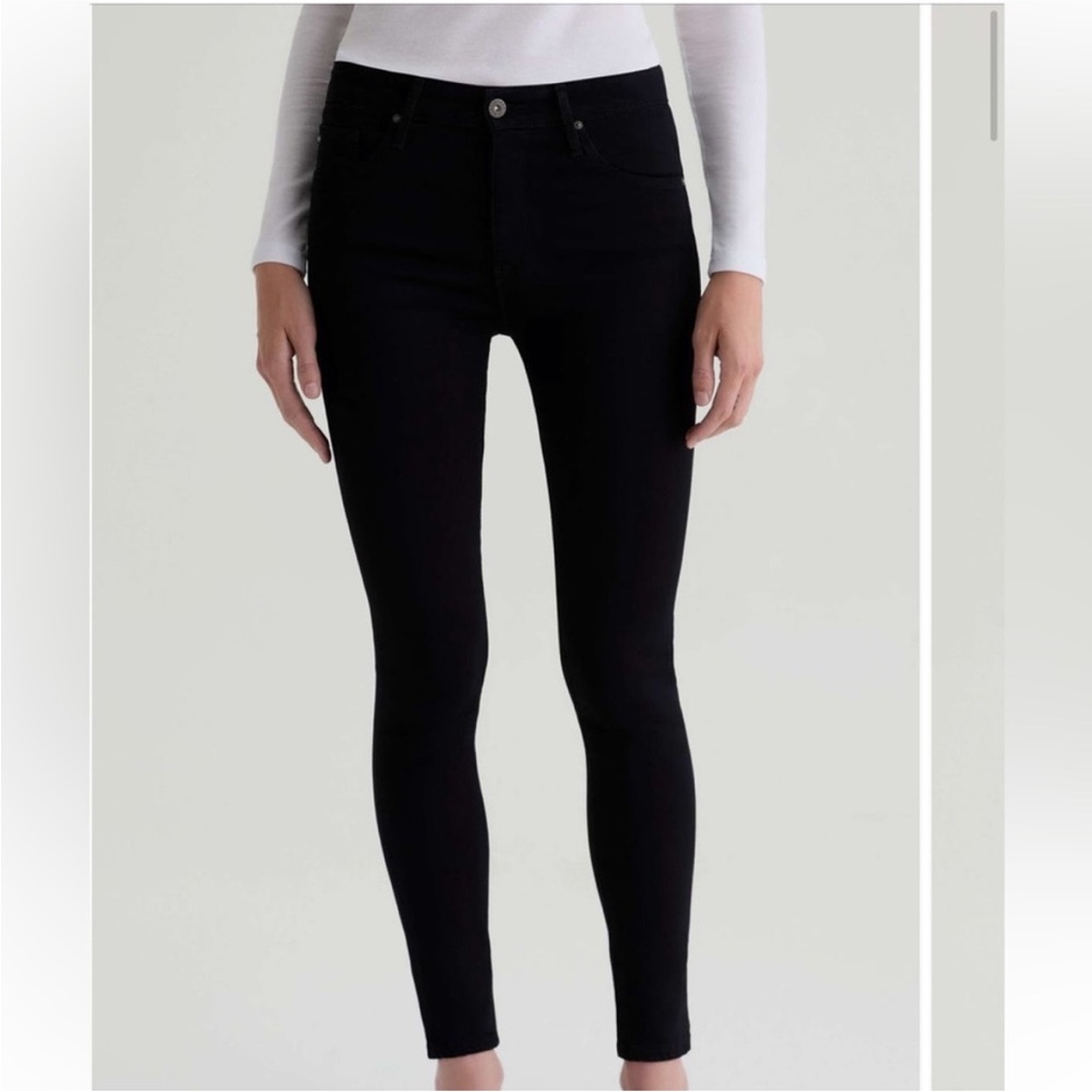 AG Adriano Goldschmied Farrah High Rise Skinny Jean | Black | 31 (360 Contour)